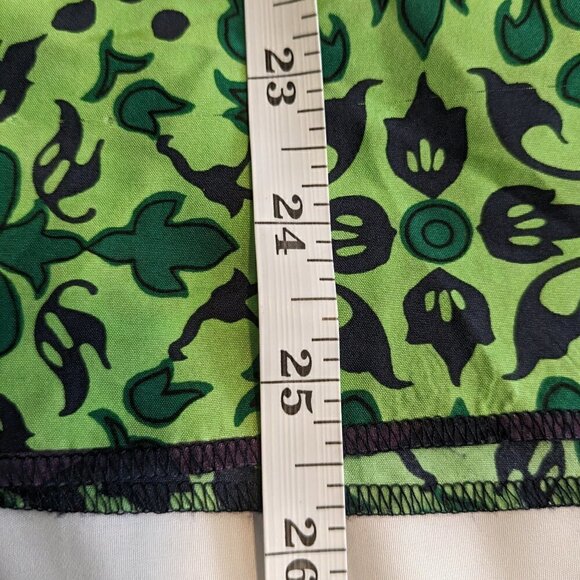 J. Crew Top Women's Size 2 Colorful 100% Silk Geometric Patterned Short Sleeve - Picture 16 of 16